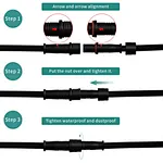 LED two-output wires